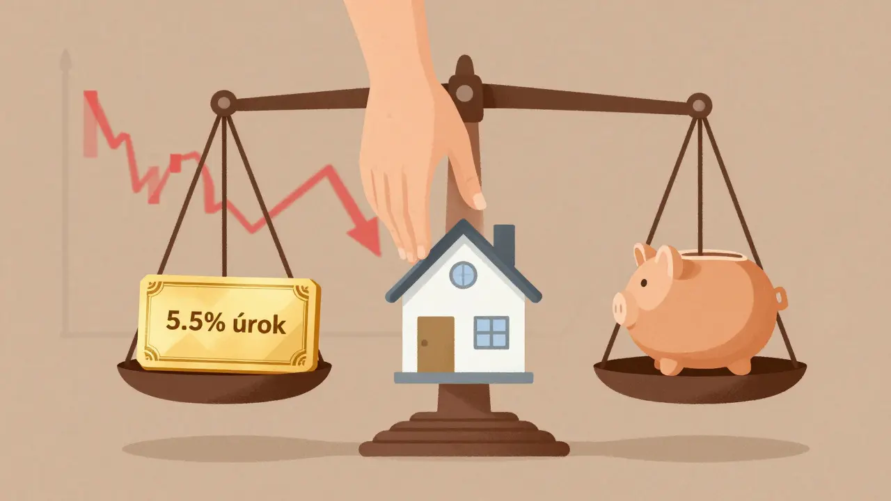 Váha s dluhopisem a akciemi – dluhopis představuje stabilitu a bezpečí