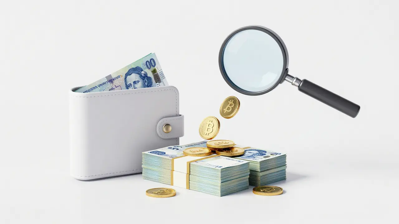 Kryptoměny transformující se v české koruny pod lupou finanční kontroly.